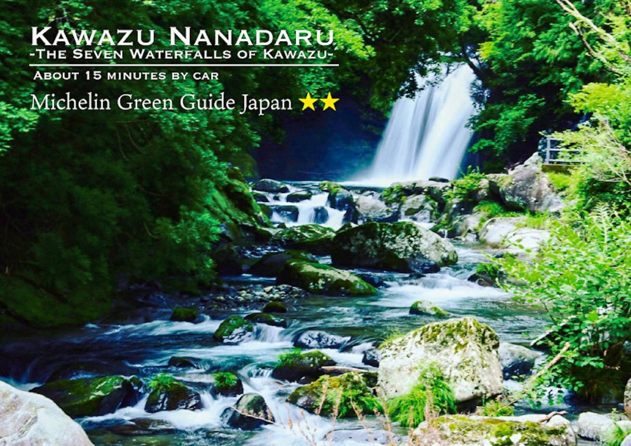 Shobuzawa Log Villa Kawazu Bagian luar foto