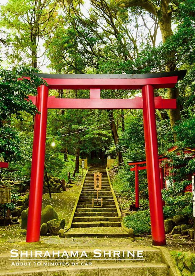 Shobuzawa Log Villa Kawazu Bagian luar foto