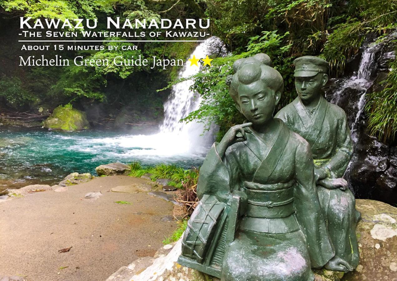 Shobuzawa Log Villa Kawazu Bagian luar foto