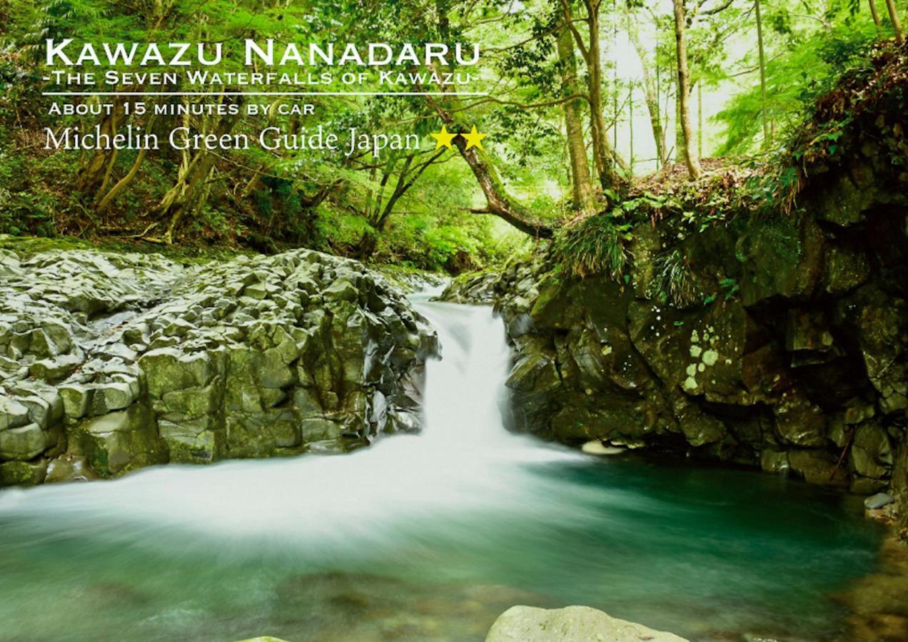 Shobuzawa Log Villa Kawazu Bagian luar foto