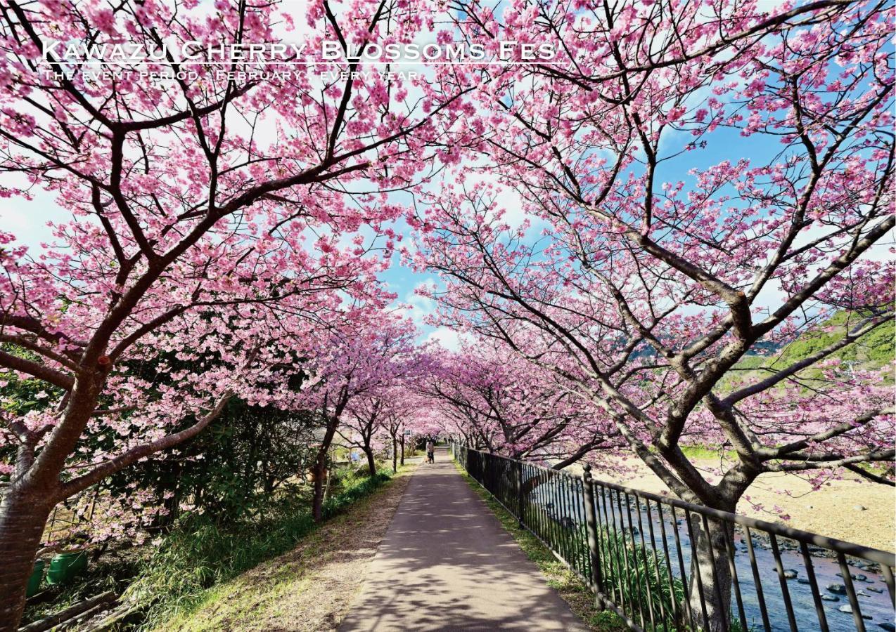 Shobuzawa Log Villa Kawazu Bagian luar foto